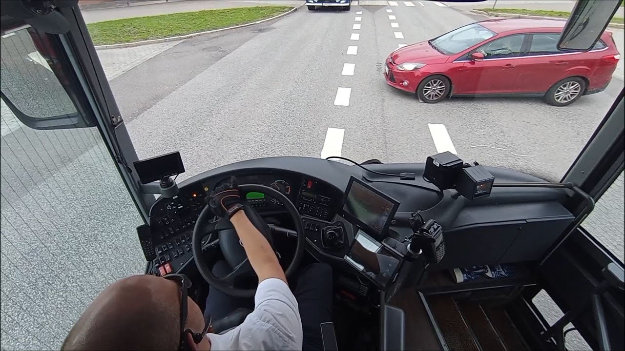 Bus Driving POV | We Almost Crashed