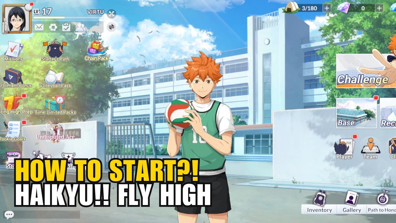 HAIKYU!! FLY HIGH - WHAT TO DO FIRST AS BEGINNER!