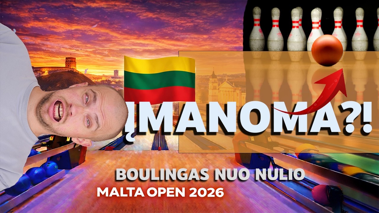 Boulingas nuo nulio | mano kelias į Malta Open 2026 #1