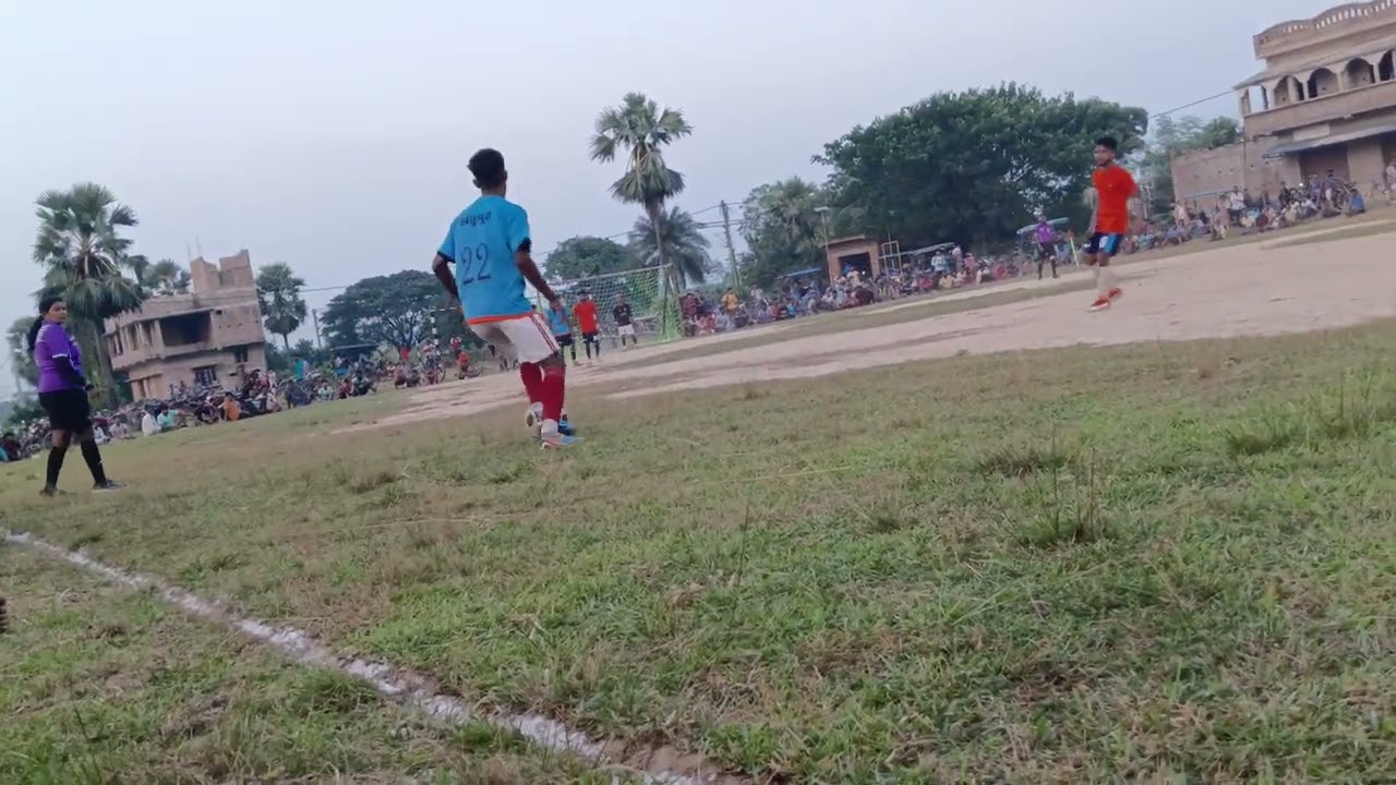 মধুপুরে ফুটবল খেলা 2025 রামবদ্র   VS NSS SOMNATH 