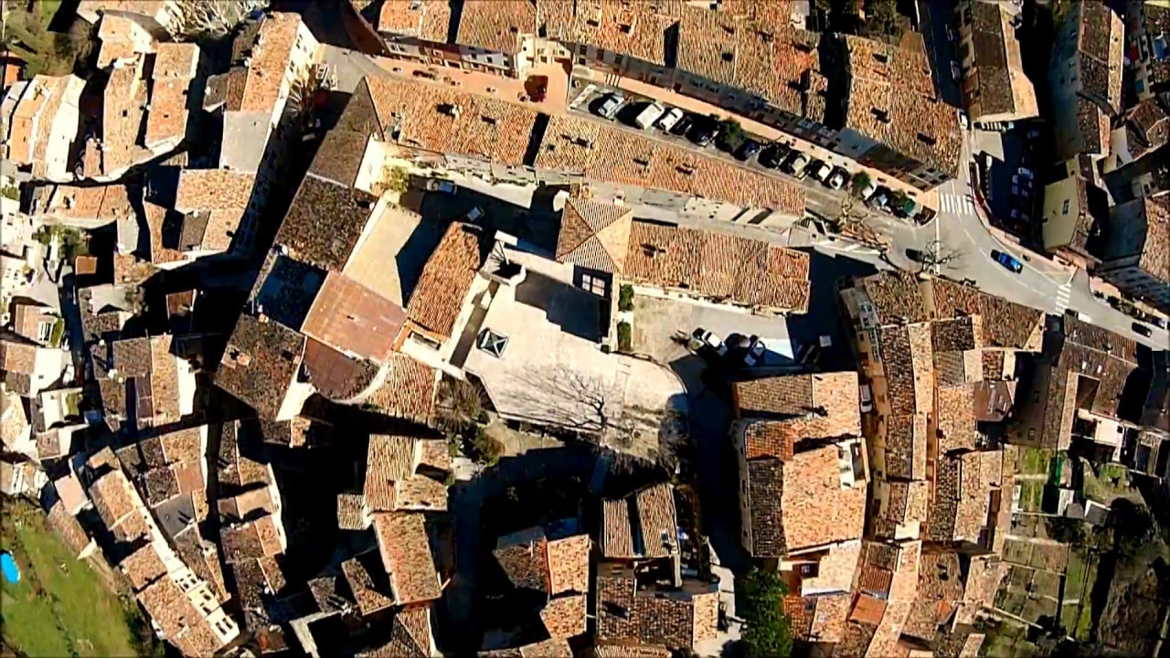 Carcès par drone