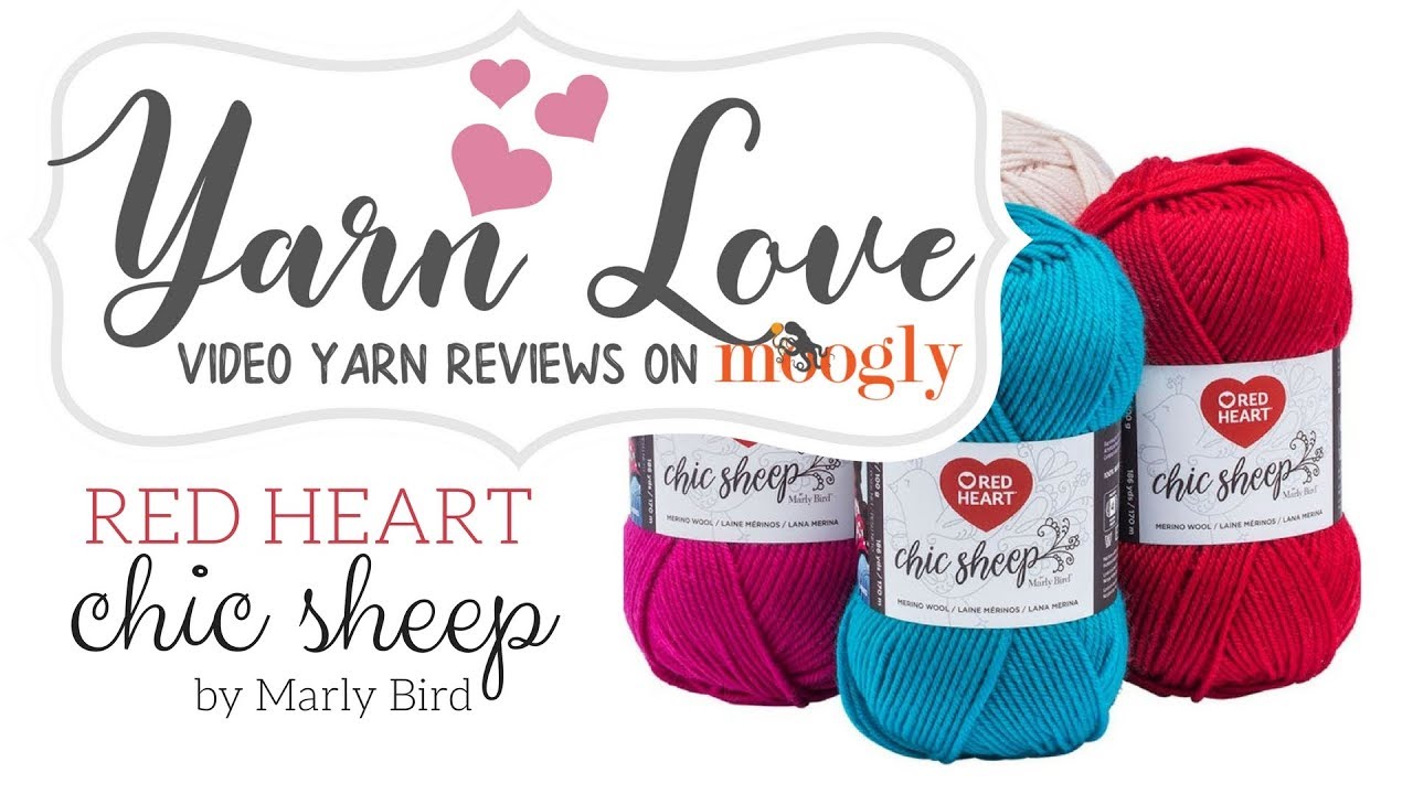 Yarn Love: Red Heart Chic Sheep by Marly Bird
