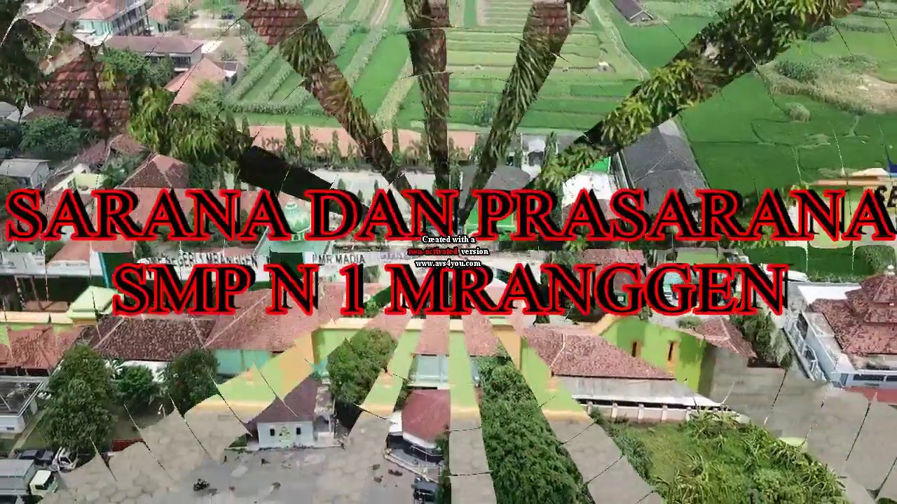 Profil Sarana Prasarana SMP Negeri 1 Mranggen