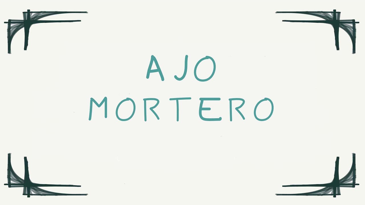 Ajo mortero