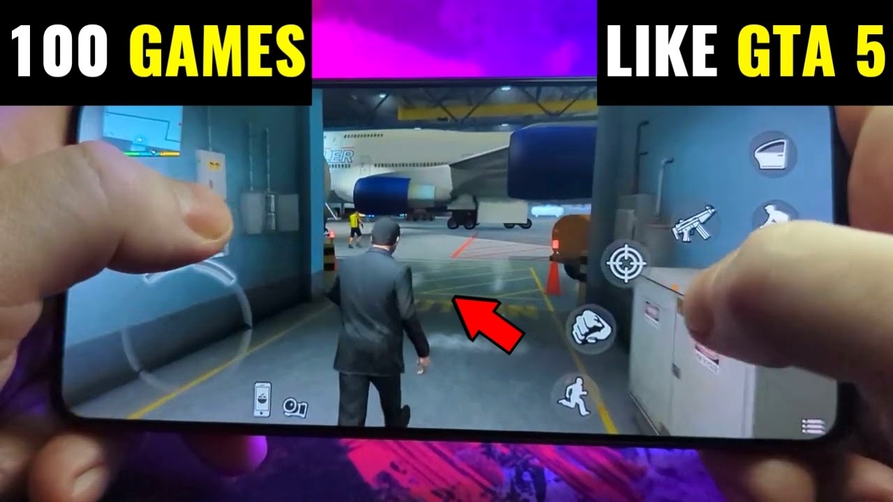 Top 100 Games Like GTA 5 for Android