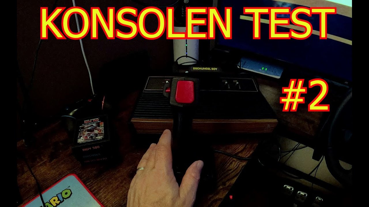 KONSOLEN TEST VIDEO #2 / Der ATARI 2600 und 3 Playstation 2 Slim