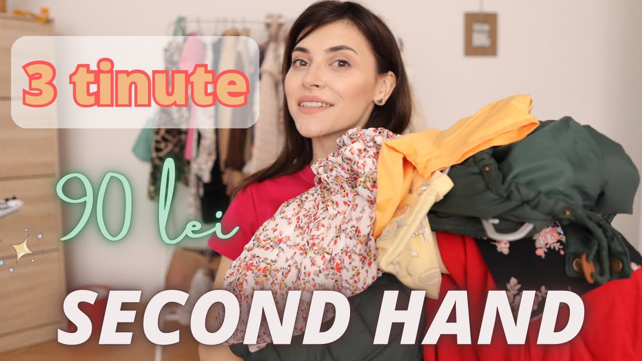 3 tinute din SECOND HAND cu 90 lei