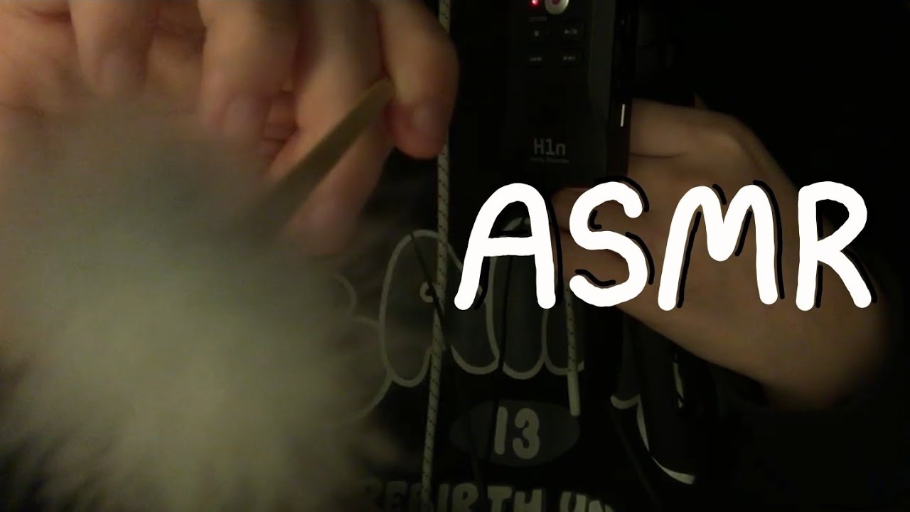 시각적 팅글 ASMR / 토킹 / talking / 단어반복 / 솜털 / 퍼프 / 쿠션 / 집게 / tingle