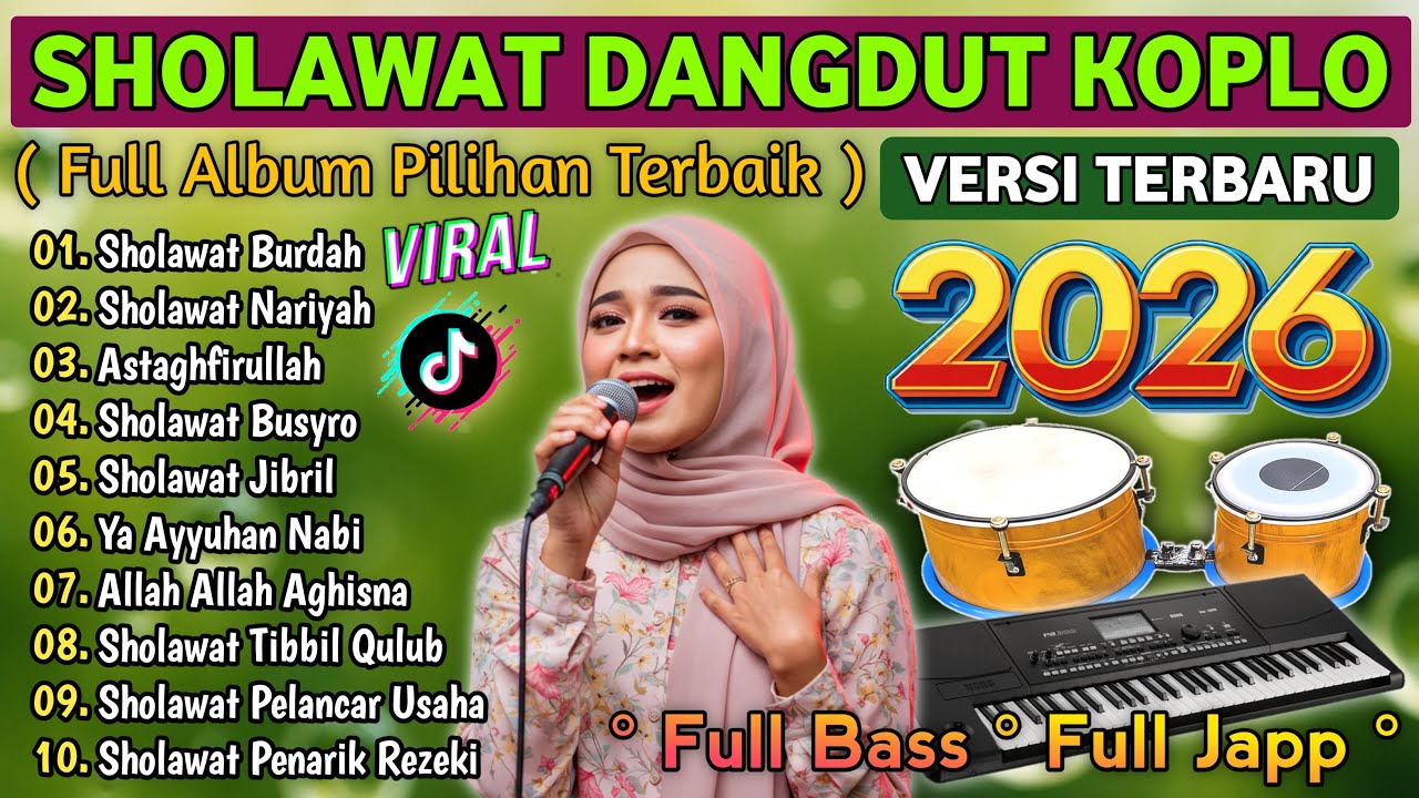 KUMPULAN SHOLAWAT DANGDUT MERDU TERBARU 2026✨ VIRAL, ADEM, DAN MENYENTUH KALBU ❤️ BANYAK DICARI