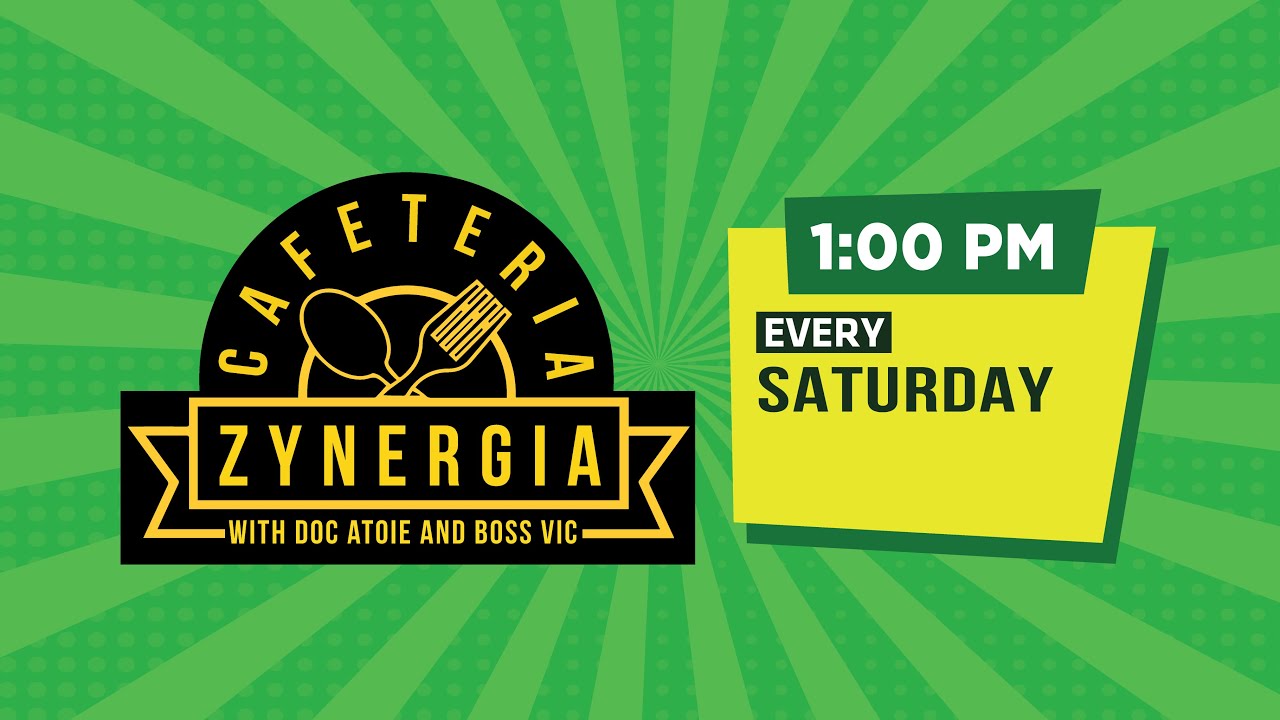 📹 [LIVE] 02 July 2022 | #CafeteriaZynergia with Boss Vic, Doc Atoie!