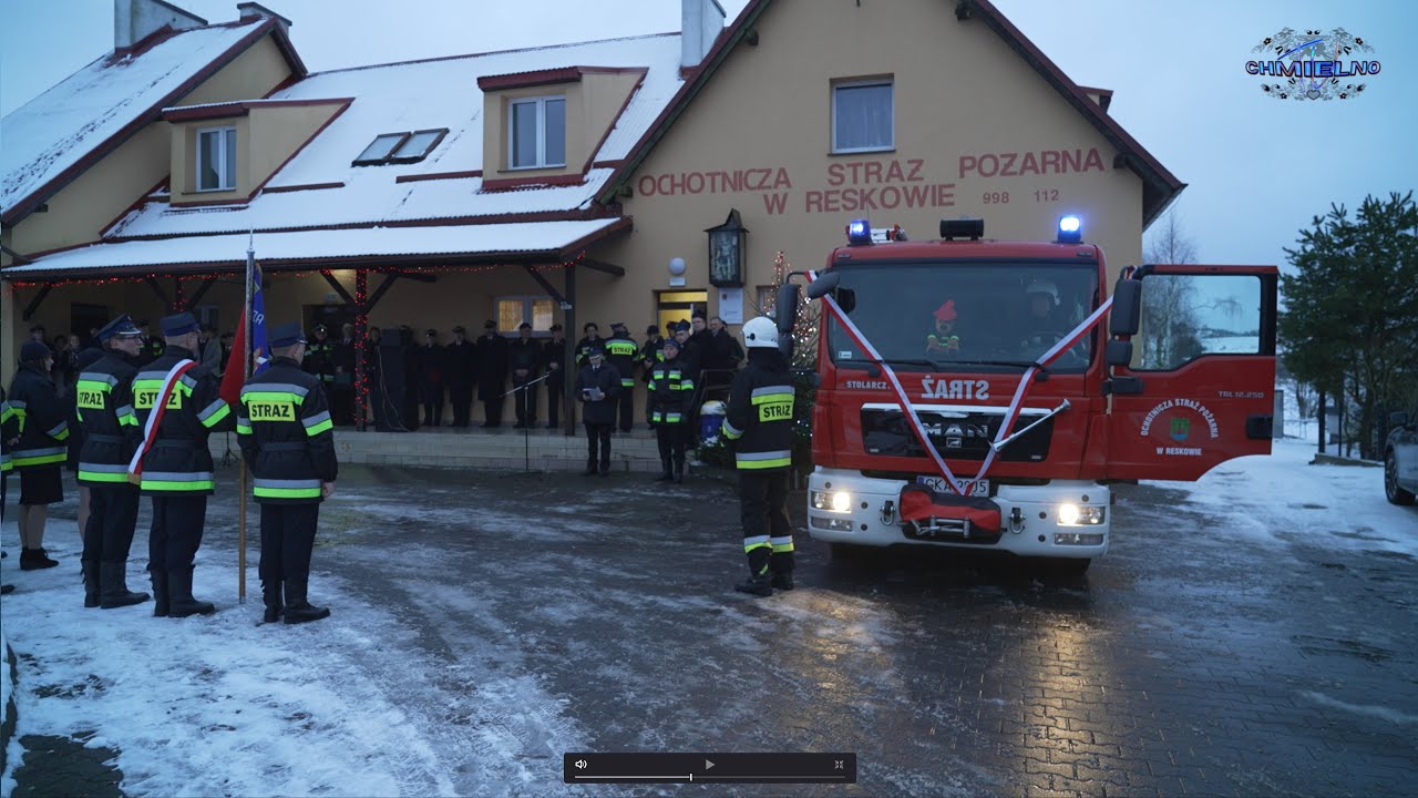 Nowy wóz strażacki dla OSP Reskowo