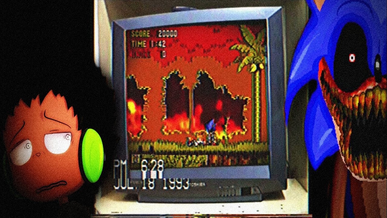 DISTURBING SONIC.EXE LOST VHS TAPES GAVE ME CHILLS ...