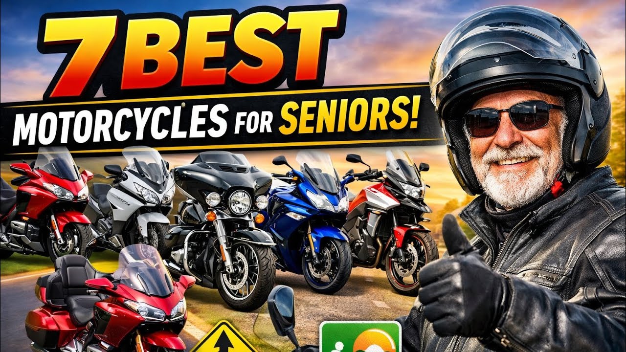 Top 7 Most Comfortable Motorcycles for Seniors | Best Touring Bikes for Older Riders | Motolap9