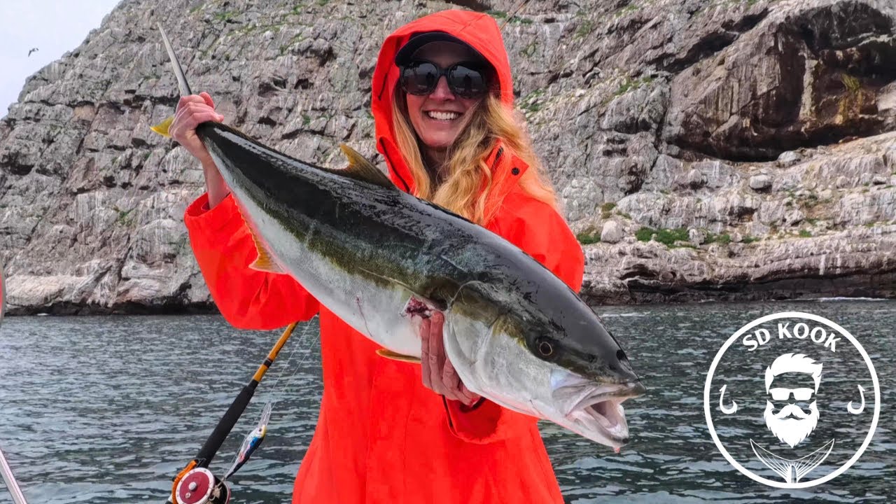 Fishing for BIG Yellowtail and MASSIVE Red Rockfish at the Coronado Islands! | San Diego Fishing