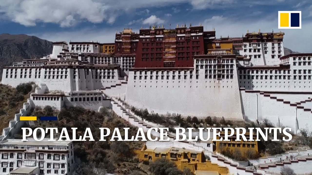 Three centuries old blueprints of Tibetan Potala Palace revealed