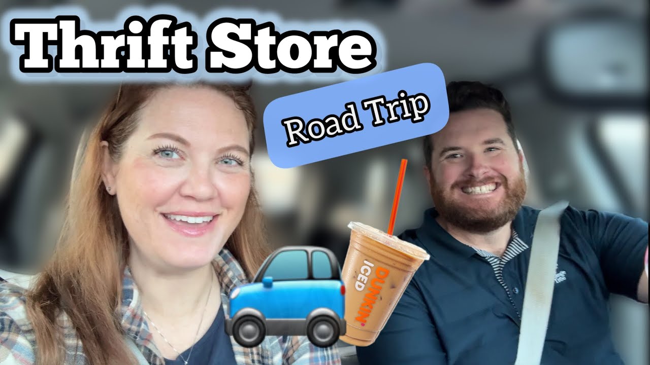 Come With Me (Us 😊) on a Mini Thrift Store Road Trip! 🚙 ✨ 🛒 