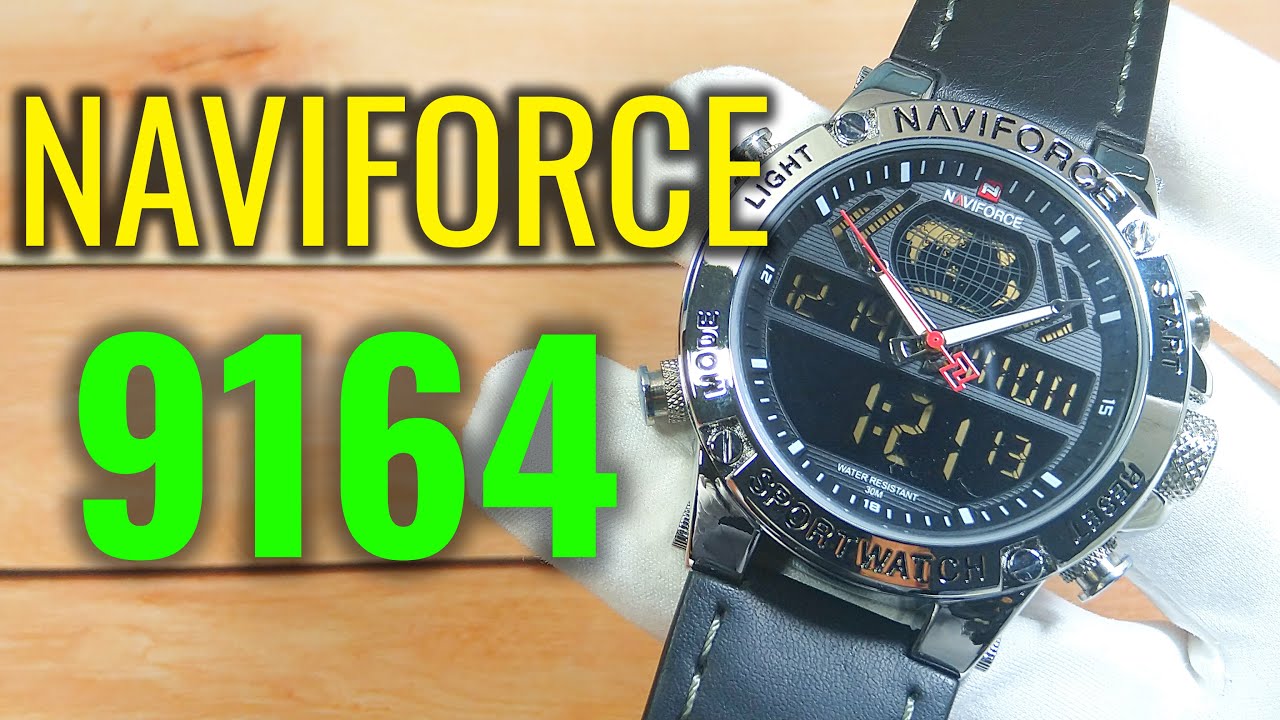 RELÓGIO NAVIFORCE 9164 REVIEW COMPLETO