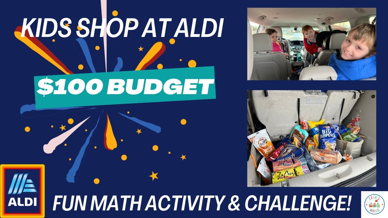 Kids do the weekly shop! They practice budgeting and shop for groceries. Fun video!