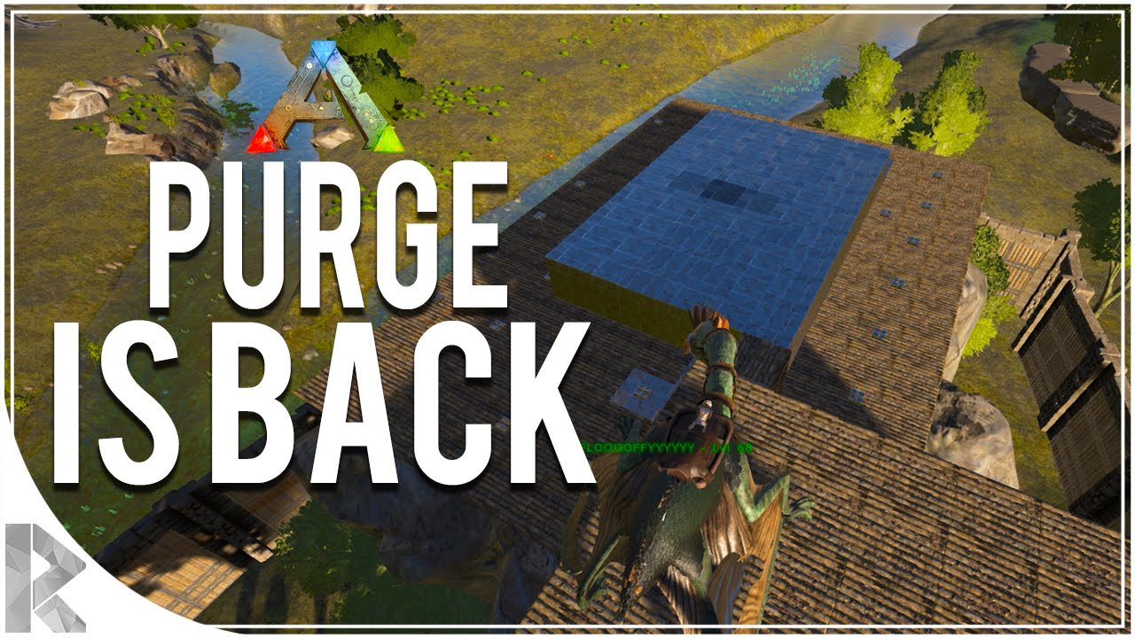 PURGE IS BACK, METAL ROCK BASE RAID! - Ark Survival Evolved (PVP Gameplay S8P8)
