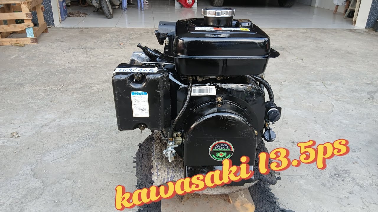 Máy bãi Nhật kawasaki fe400 13.5ps. Lh 0326585583