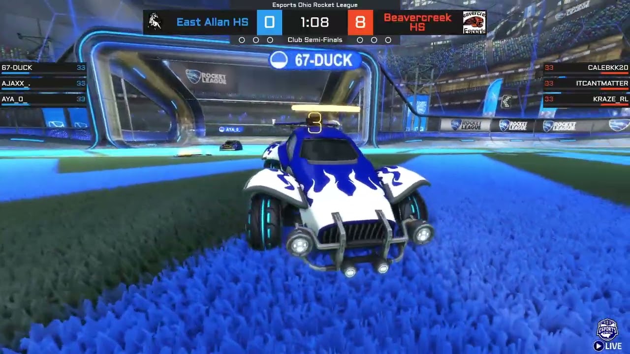 Club Semifinals Matchup - 2026 Sponsored Season | Beavercreek HS vs Allen East HS | Rocket League |