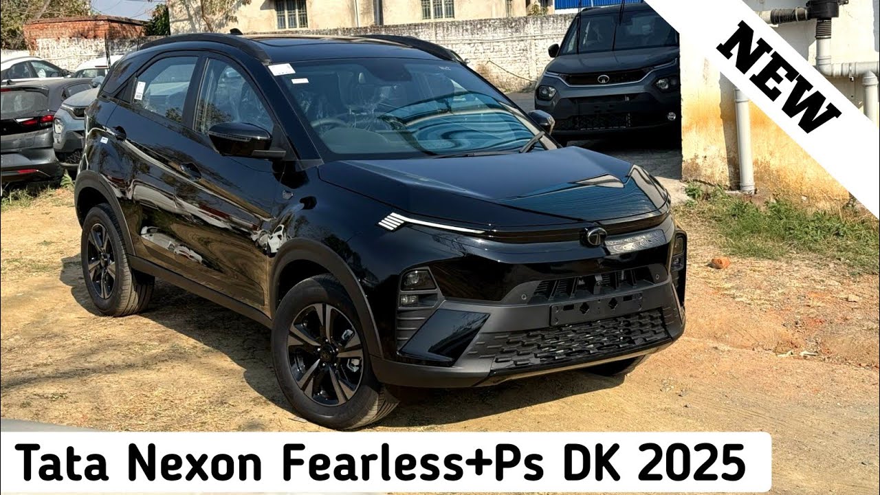 New Tata Nexon fearless+ps dk 2025 🔥 || Nexon top model || new Nexon dark edition