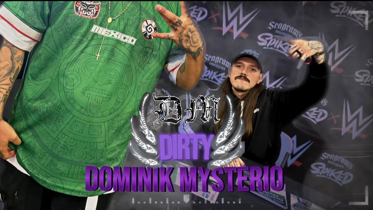 Meeting Dirty Dominik Mysterio at the WWE Seagrams Signing | A Day In The Life | Vlog