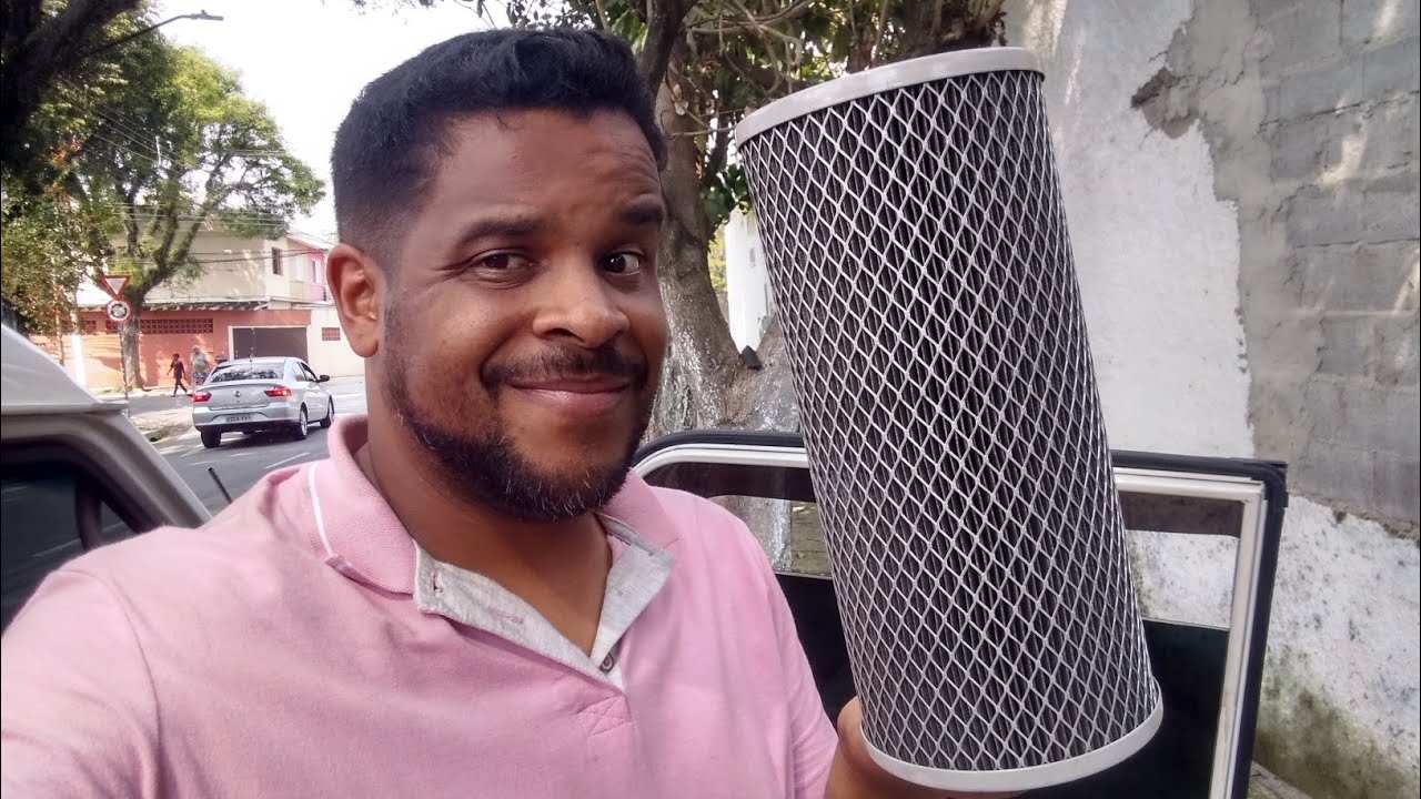 Troca do filtro de ar Hyundai HR H-100
