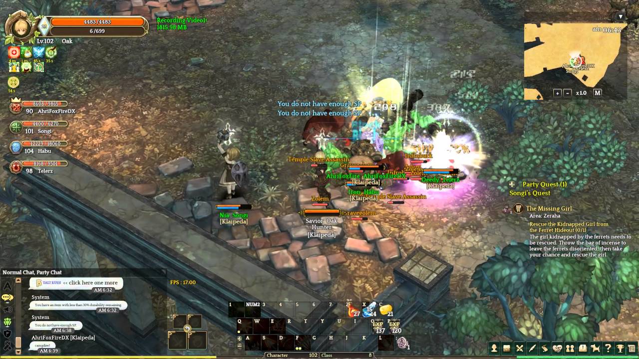 Historic Site Ruins 90 Dungeon Tree of Savior 102 Archer PvE
