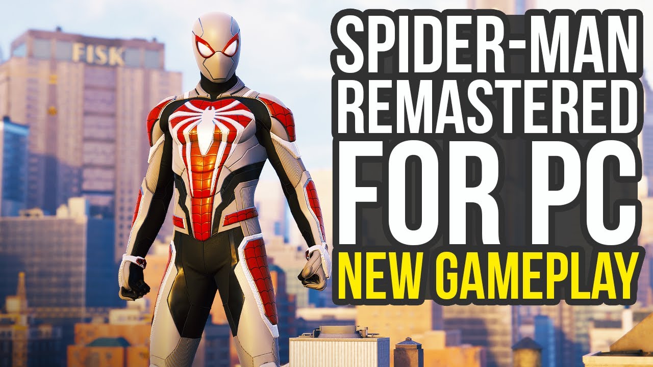 Marvel's Spider man Remastered PC Gameplay Live Stream (spiderman pc)