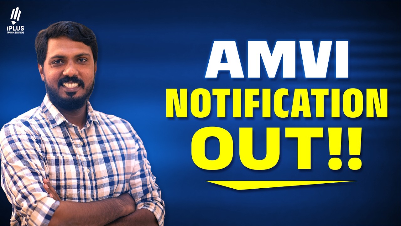 Assistant Motor vehicle Inspector | Notification out! - AMVI Notification 2026