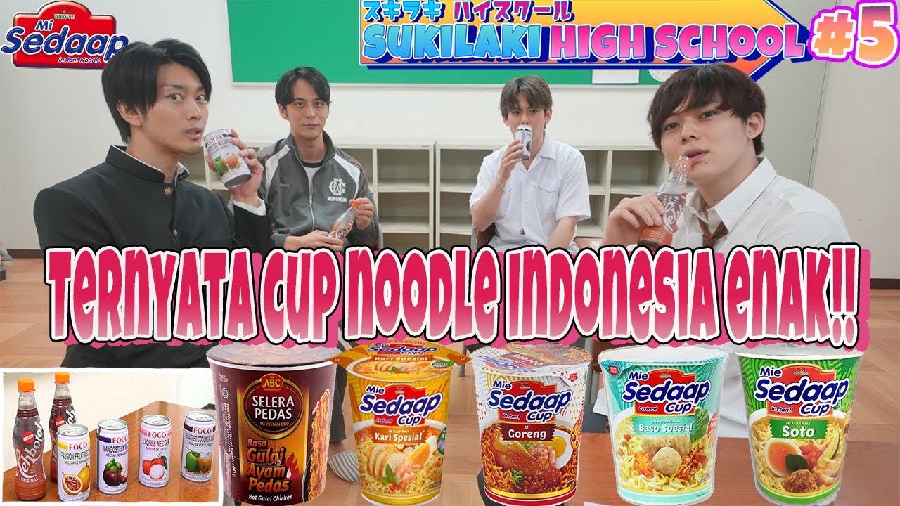 SUKILAKI PERTAMA KALI NYOBAIN MIE CUP INDONESIA! NAGIH!