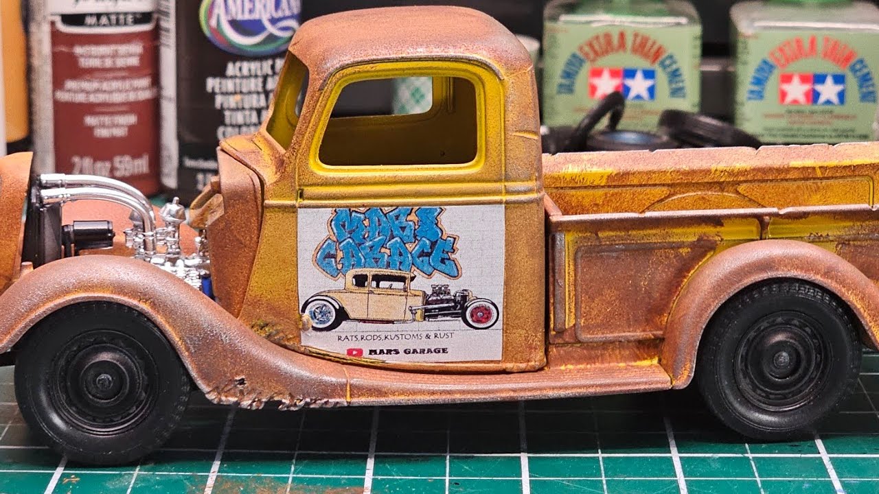 NEW! MARS GARAGE Shop Truck Project 