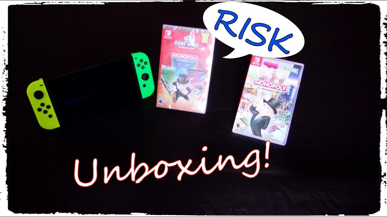 Hasbro Game Night-Nintendo Switch Unboxing