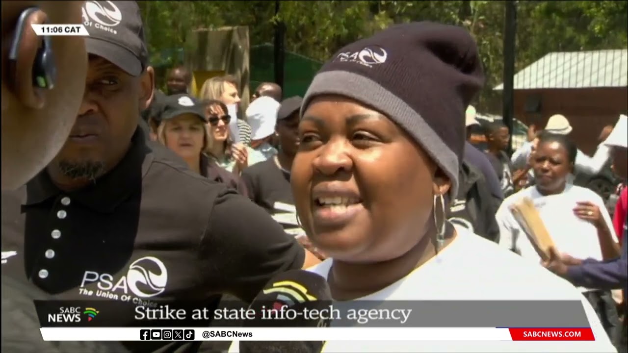 State Information Technology Agency employees intensify strike action on Day 2