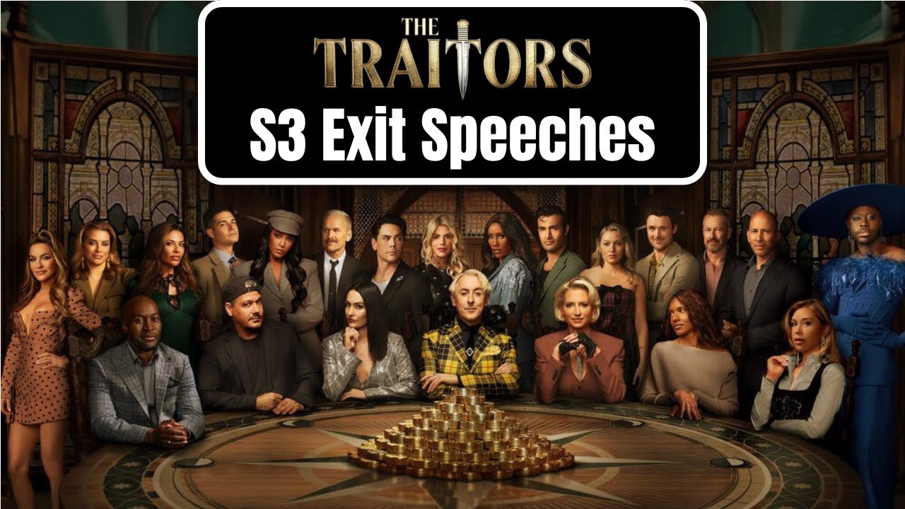 Ranking The Traitors US Season 3 Banishment Speeches