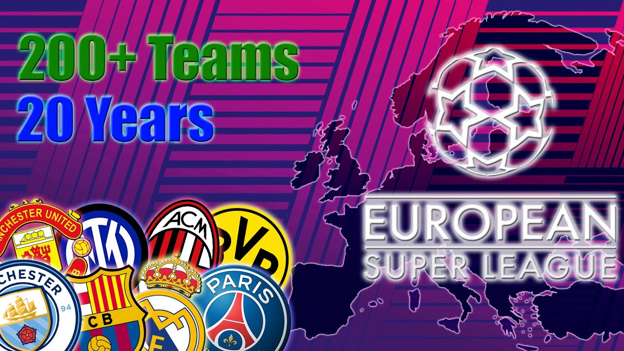 I Created a EUROPEAN SUPER LEAGUE in Football Manager 2024