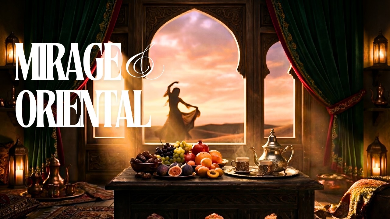 Silk Road Belly Dance at Sunset Arabic & Persian Chill Mix | Deep Oriental Background Music