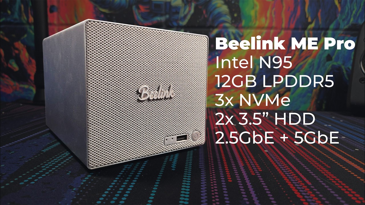Beelink ME Pro: The Mini PC with 5-Drive Storage Support