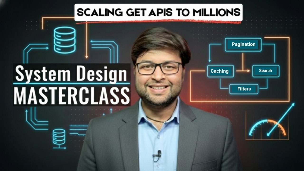 🔥Prepare Production ready GET APIS | System Design | Day 2 |  Backend concepts System design