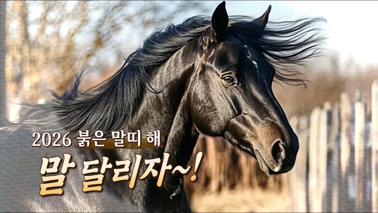 붉은 말이 달리는 해｜2026 병오년, 말에 담긴 우리 문화의 의미(SUB)