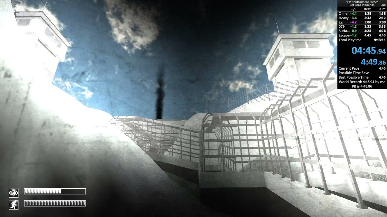 {FWR} SCP - Containment Breach in 4:45.94 (Gate B: Ending 1)