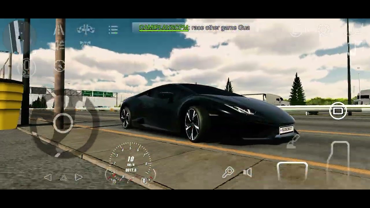 Lamborghini huracn - car parking multiplayer 