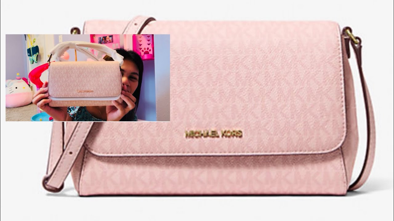 Unboxing my MK Medium Logo Convertible Crossbody Bag