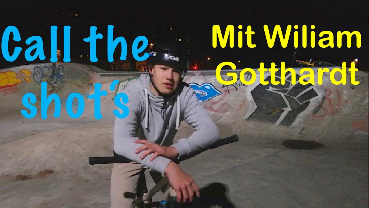 Dirtbike session im Local Skatepark mit William Gotthardt