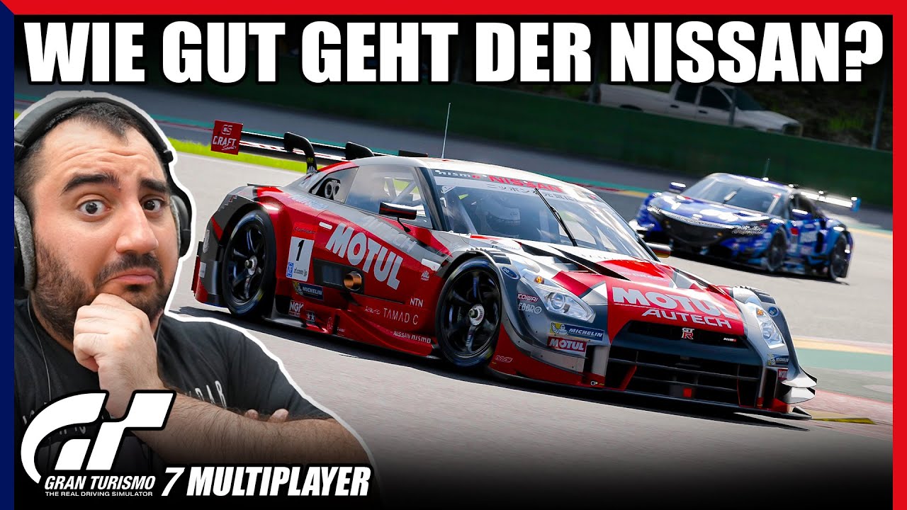 1 Stunde Spa mit dem Nissan GT-R | Gran Turismo 7 Multiplayer