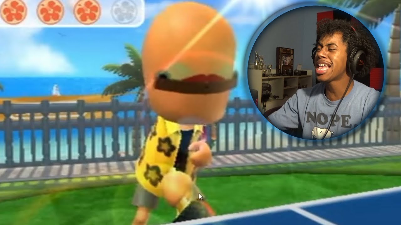 He Was Really Trying to Get 999 Points on Wii Sports Resort Table Tennis Return | (Skylight Reacts)