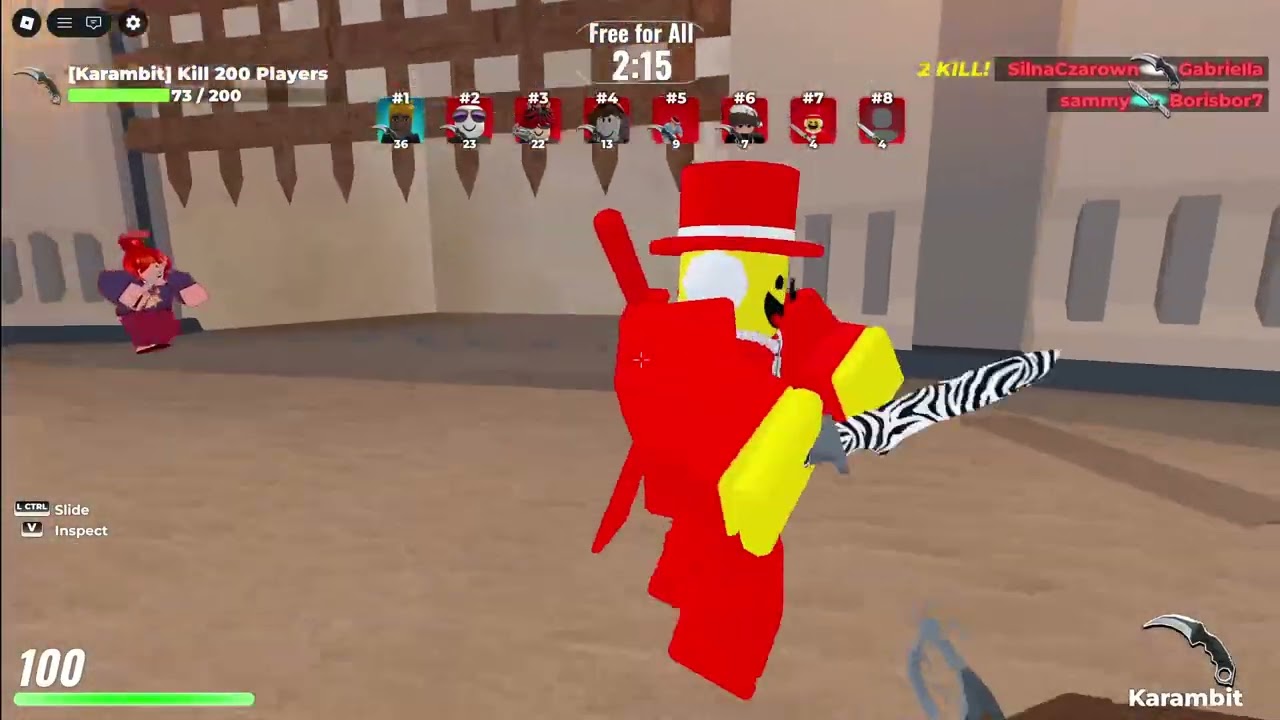 You guys already know my now that I LOVE the knife so i played this game that i found with knifes :)