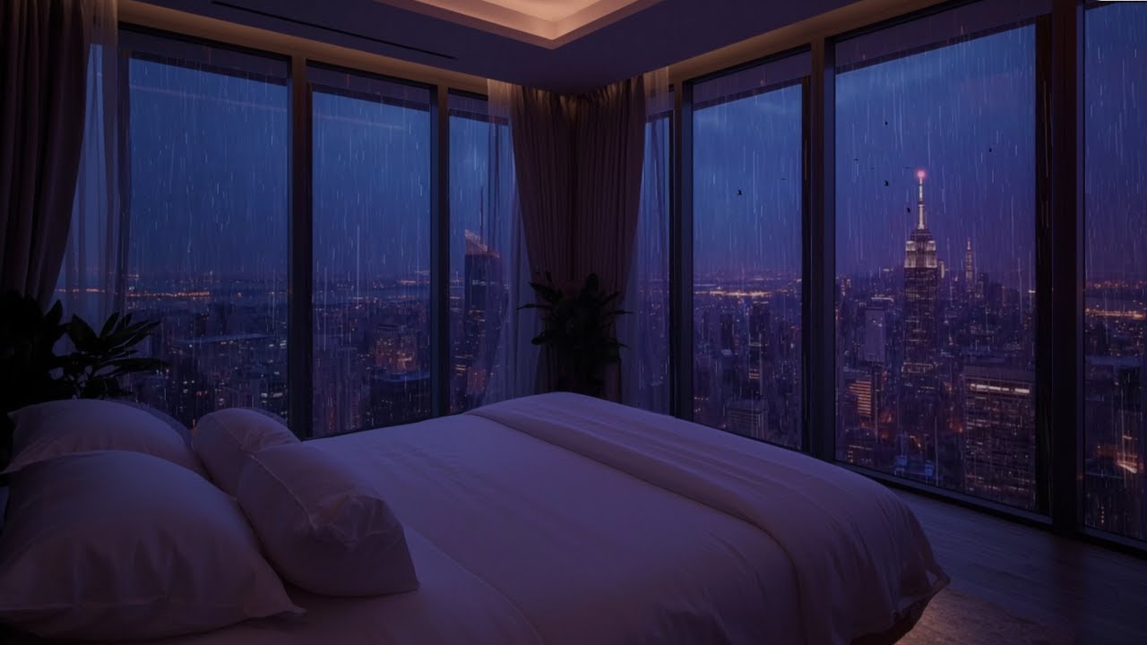 Deep Sleep Guaranteed 🌧️ Relaxing Rain & Piano for Stress Relief