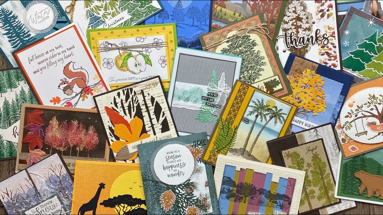 55+ Tree Cards | The Great, Big Card Swap Showcase: September 2023, Part 2